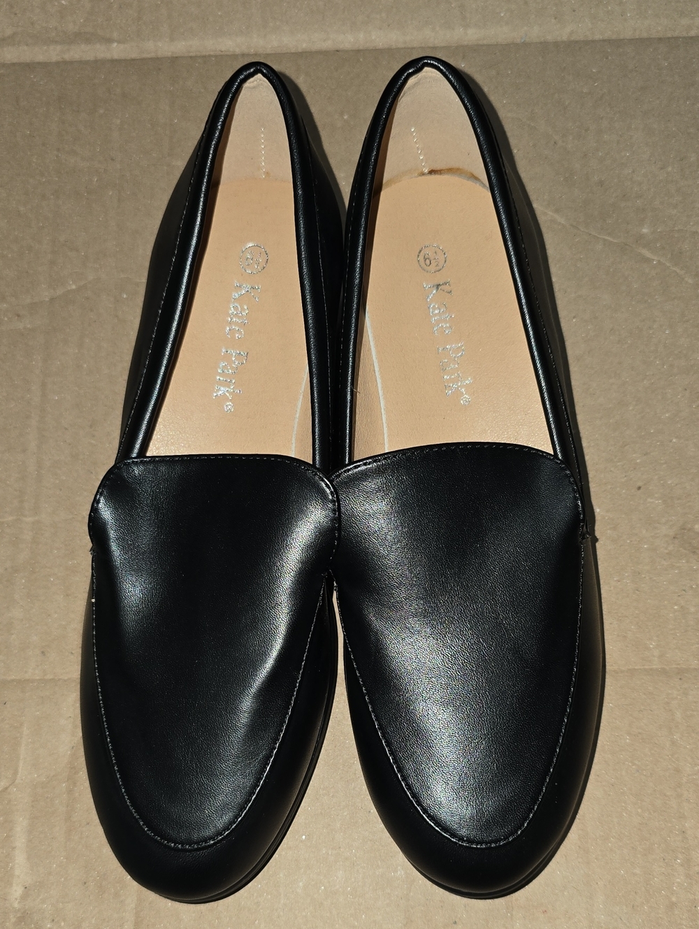 Women's Kate Park Black Slip-On Loafers